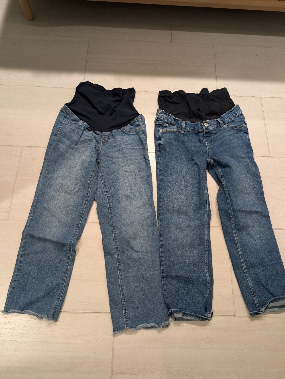2 Pairs Maternity Jeans Gap And 1822